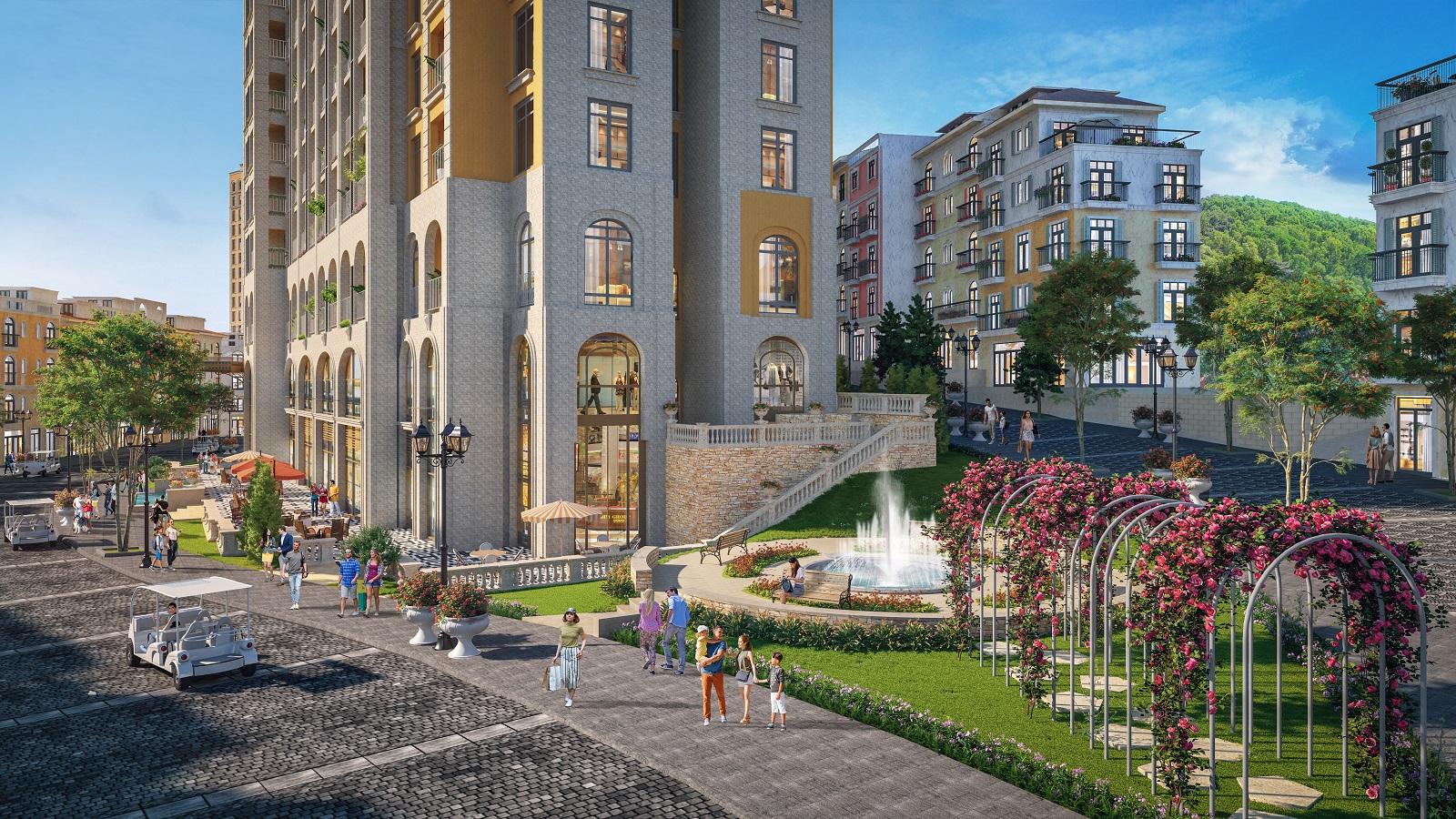 The Sky nằm trên cung đường huyết mạch của cả Thị trấn Địa Trung Hải