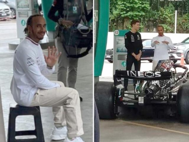 Thể thao - "Chóng mặt" với mức giá chiếc ghế nhựa Hamilton từng ngồi ở Malaysia