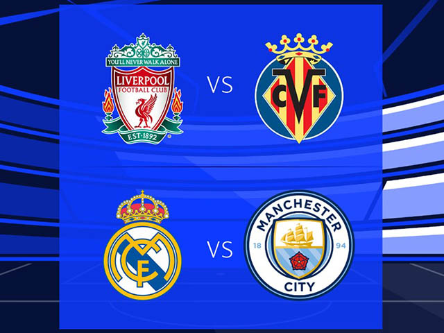 Bóng đá - 4 anh hào vào bán kết Cúp C1: Man City đại chiến Real, Liverpool đấu "ngựa ô"