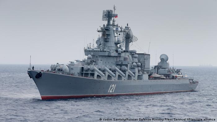 Tuần dương hạm tên lửa Moskva là soái hạm của hạm đội Biển Đen Nga.