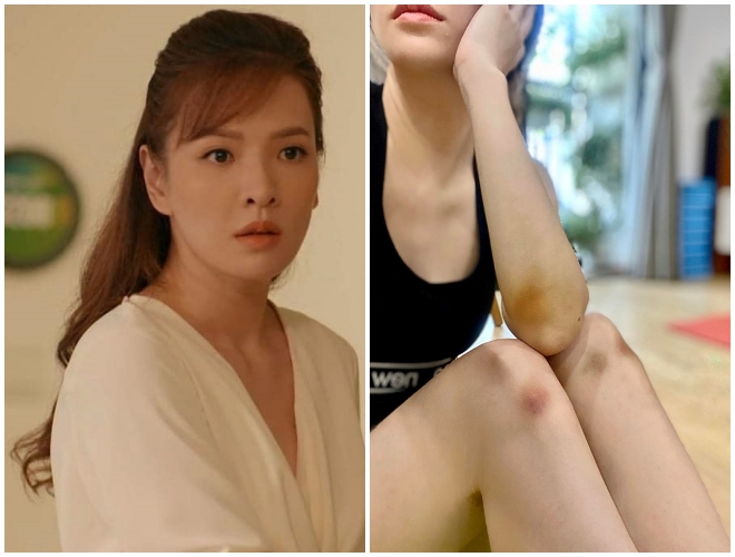 Former MC VTV suffered a violent scene in a prime-time Vietnamese movie, making the audience angry - 2