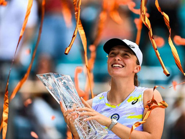 Thể thao - Nóng nhất thể thao tối 16/4: Swiatek thắng 2 set 6-0, giúp Ba Lan làm nên lịch sử