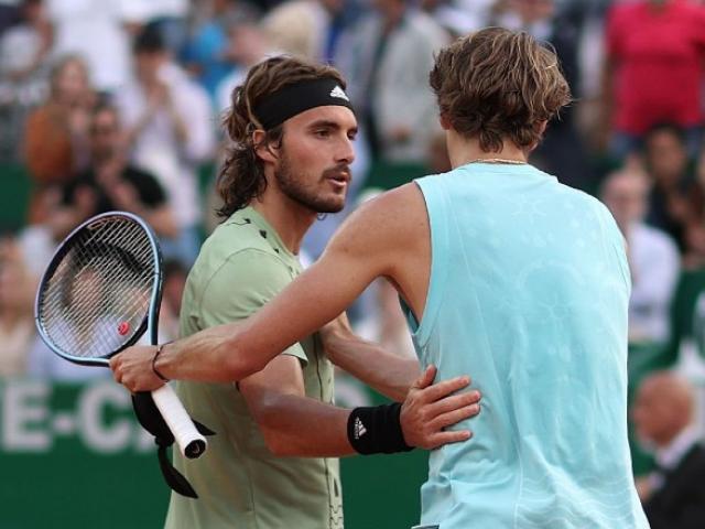 Thể thao - “Vua” Monte Carlo Masters Tsitsipas ngã vẫn ghi điểm, Zverev "đứng hình"