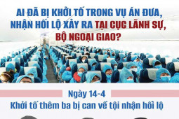 Tin tức trong ngày - Infographic Ai đã bị khởi tố trong vụ án xảy ra tại Cục Lãnh sự, Bộ Ngoại giao?