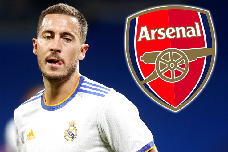 Arsenal muốn đưa Hazard trở lại Ngoại hạng Anh