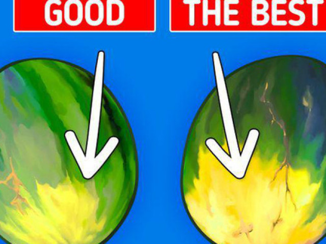 Ẩm thực - Hướng dẫn cực đơn giản, bạn biết ngay cách chọn dưa hấu chuẩn ngon, ngọt và sạch