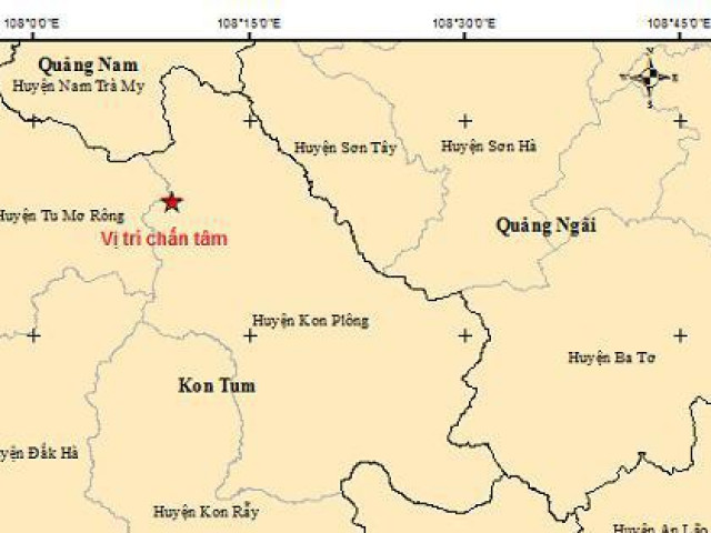 Tin tức trong ngày - Động đất mạnh nhất ở Tây Nguyên