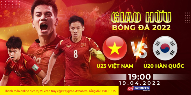 Nóng lòng xem U23 Việt Nam “thử lửa” với U20 Hàn Quốc - 1