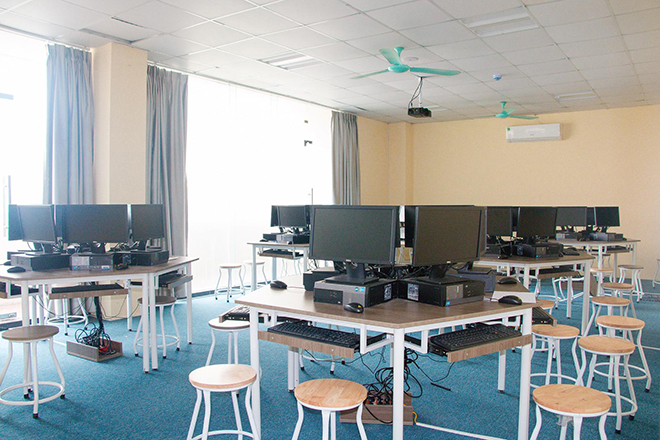 Cơ sở vật chất tại Everest được đầu tư hiện đại, đồng bộ.