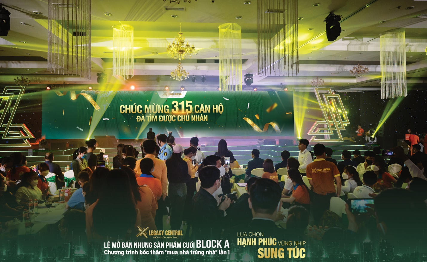 Hơn 300 sản phẩm block A dự án Legacy Central đã có chủ sở hữu