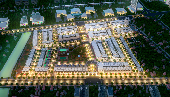 Phối cảnh dự án Phú Mỹ Lộc Residential – phường Tam Quan, TX Hoài Nhơn