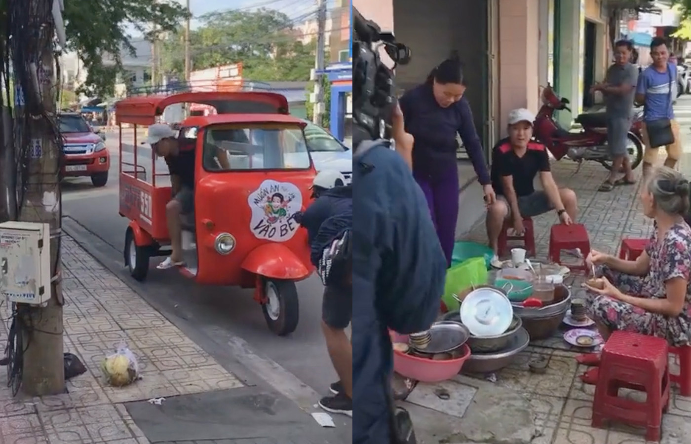 Người đẹp Việt ăn bún riêu diện đồ “sương sương” vài tỷ, Cường Đô La lái G63 đi ăn đêm - 8