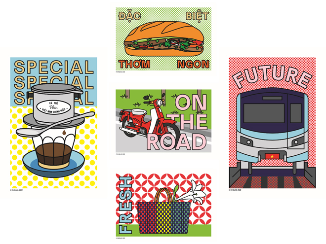 Thiết kế của OHQUAO gây thích thú khi “đương đại hoá” hình ảnh một thị thành đổi mới nhưng vẫn đan xen nét văn hoá bình dị, gần gũi