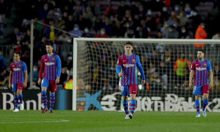 Barca nhận thất bại sốc trước Cadiz