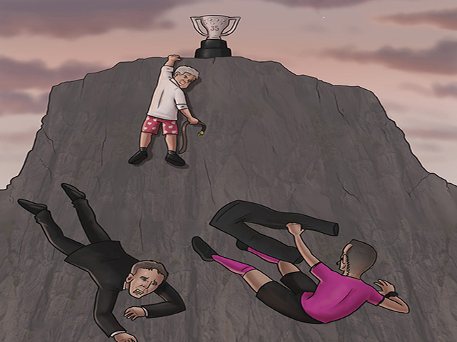 Tranh vui - Ảnh chế: Barca "trượt chân", Real Madrid tiến gần ngôi vô địch La Liga