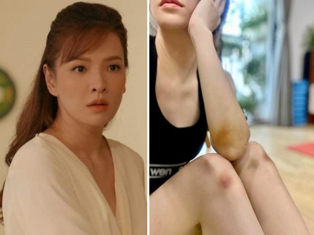 Phim - Con trai Đan Lê òa khóc nức nở khi thấy mẹ gặp cảnh xót xa trên sóng VTV