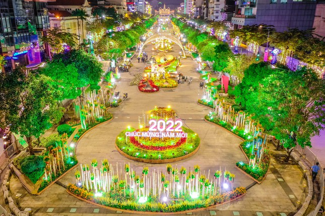 Sự kiện khai mạc đường hoa Nguyễn Huệ dịp tết Nguyên đán 2022