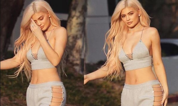 Hình ảnh của Kylie Jenner năm 19 tuổi gây xôn xao mạng xã hội.