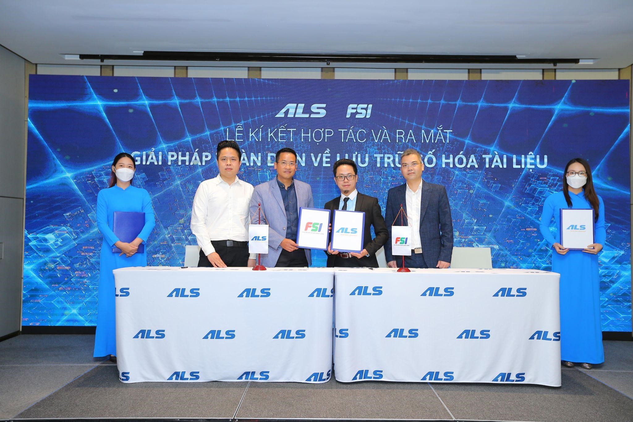 Ngày 19/4/2022, Lễ ký kết giữa ALS và FSI đã được tổ chức tại Hà Nội.