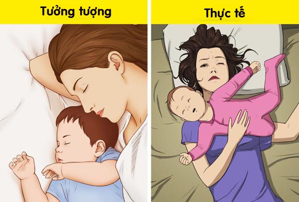 Cuộc sống trước và sau khi có con đảo lộn đến mức nào? - 7