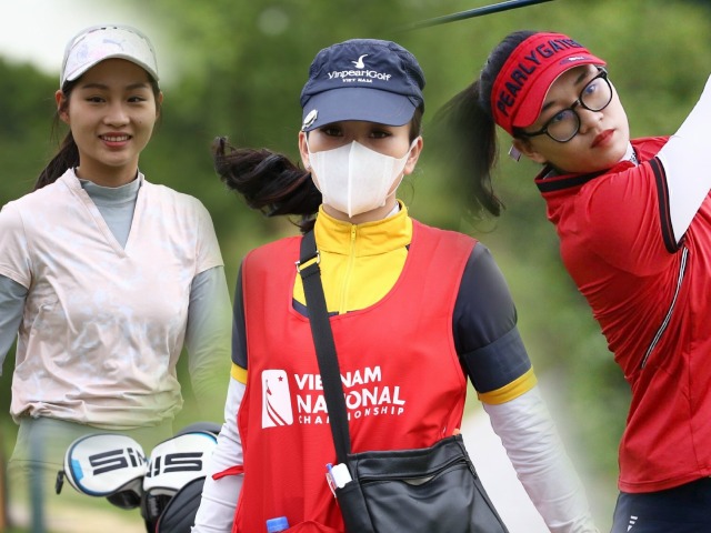 Thể thao - Các "bóng hồng" khoe sắc, đua tài ở giải golf vô địch quốc gia 2022