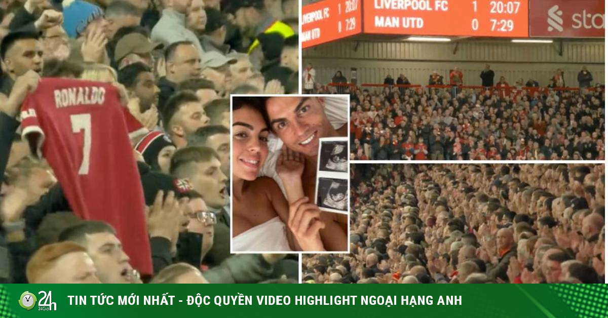 Touching Liverpool fans to “cease war” MU fans, encouraging Ronaldo after family shock
