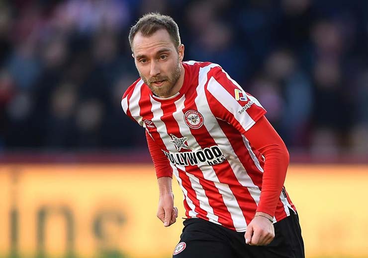 Eriksen là cầu thủ mất giá nhất theo Transfermarkt