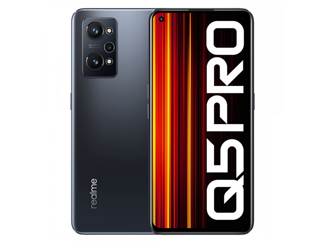 Realme Q5 Pro có tốc độ làm mới màn hình cao, chip khoẻ hơn.