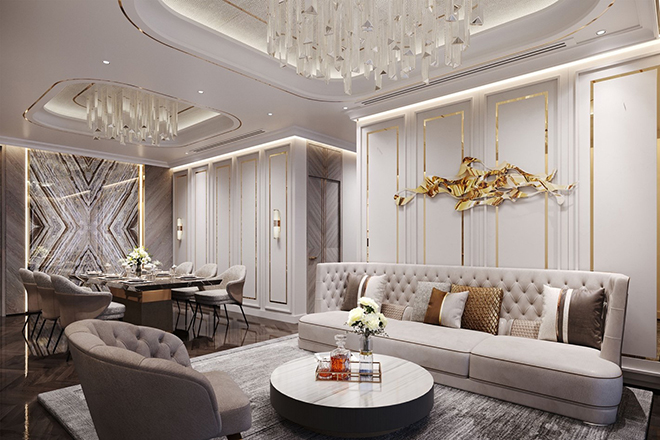 Căn hộ thông minh, được hoàn thiện đến tiêu chuẩn hoàn mỹ chưa từng có Hải Phòng (Ảnh 3D của dự án)