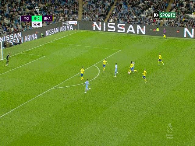 Bóng đá - Video bóng đá Man City - Brighton: Hiệp 2 bùng nổ, vận may mỉm cười (Đá bù vòng 30 Ngoại hạng Anh)