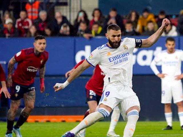 Bóng đá - Video bóng đá Osasuna - Real Madrid: Benzema hóa "chân gỗ", kép phụ xuất thần (Vòng 33 La Liga)