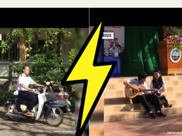 Bạn trẻ - Cuộc sống - Mắt Biếc bản học sinh gây bão: Ngạn, Hà Lan, Dũng tạo plot twist khiến cả trường "té xỉu"