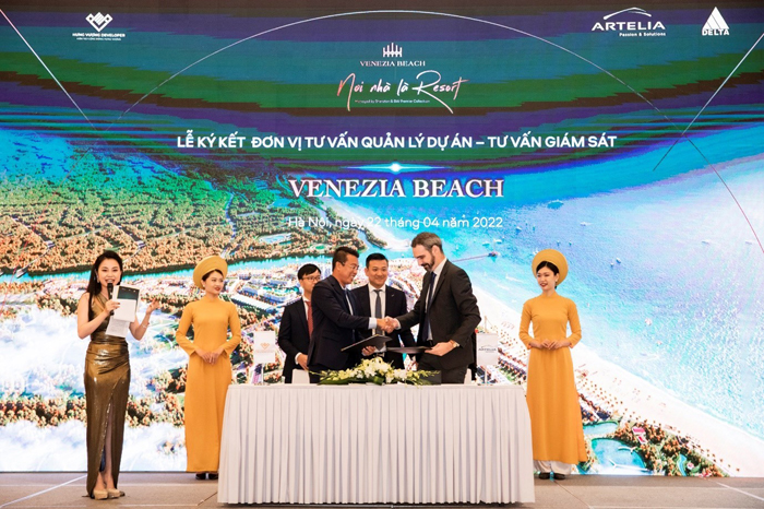 HVD bắt tay Artelia VN gia tăng chất lượng sống cho chủ nhân Venezia Beach