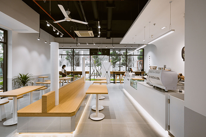 Không gian nên thơ của Rosier fresh tea &amp; coffee