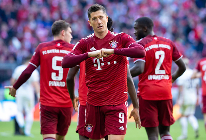 Bữa tiệc đăng quang đã sẵn sàng cho Bayern Munich. Ảnh: Getty Images