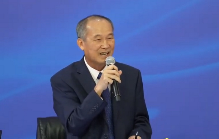 Ông Dương Công Minh, Chủ tịch Sacombank cho biết sẽ xử lý xong dư nợ của riêng&nbsp;Tập đoàn FLC tại ngân hàng trong 1 tháng nữa - Ảnh chụp màn hình