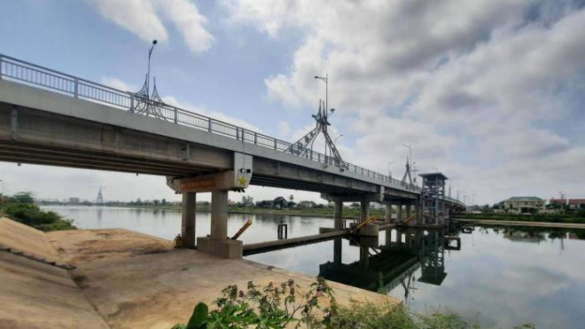Công trình đập ngăn mặn sông Hiếu sẽ chính thức đưa vào vận hành từ cuối tháng 4/2022