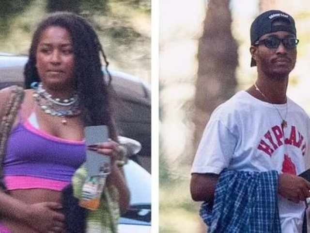 Đời sống Showbiz - Con gái út nhà Obama bị bắt gặp hẹn hò con trai tài tử Clifton Powell