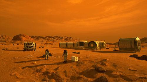 Việc đưa con người lên chinh phục sao Hỏa đang dần trở thành hiện thực Ảnh: NASA