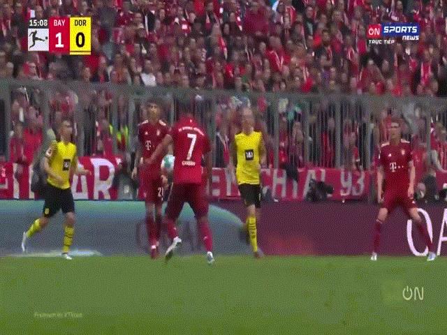 Video bóng đá Bayern Munich - Dortmund: Mãn nhãn 4 bàn, lần thứ 10 vô địch (Vòng 31 Bundesliga)