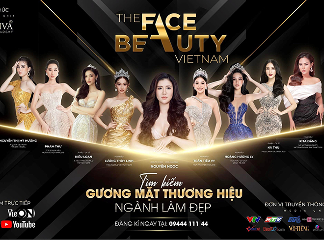Poster Chương trình The Face Beauty Vietnam 2022