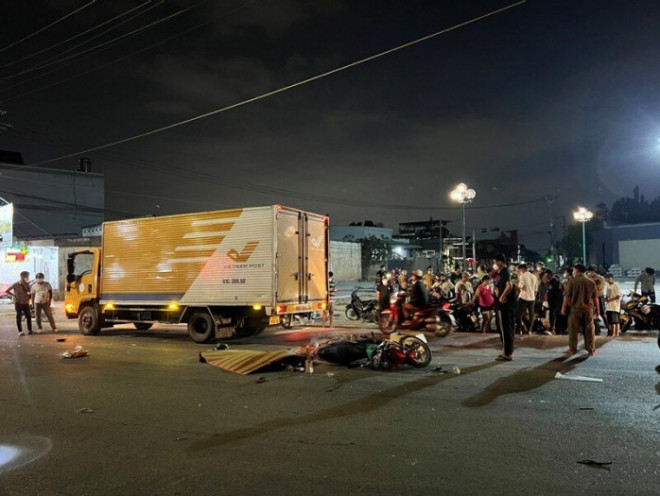 Hiện trường vụ tai nạn