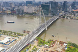 Tin tức trong ngày - Cầu dây văng hình rồng và 2 tuyến đường quan trọng ở TP.HCM trước ngày khánh thành