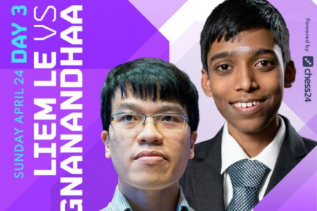 Quang Liêm thắng "Vua cờ thế giới" Carlsen, để thua thiếu niên 16 tuổi
