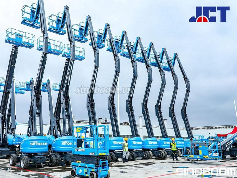 Cho thuê xe nâng người Boomlift giá rẻ tại Bình Dương&nbsp;
