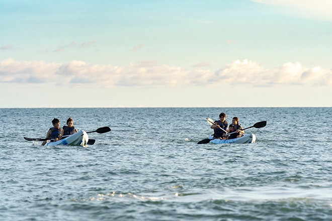 Cùng nhiều bộ môn thể thao biển