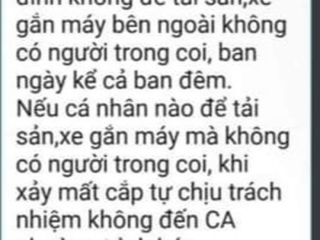Tin tức trong ngày - Khuyến cáo "mất xe không đến công an trình báo", công an phường Bến Thành nói gì?