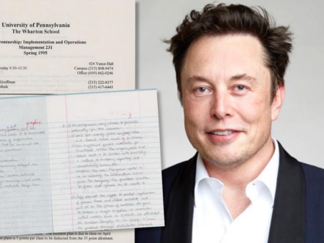 Tìm thấy bài kiểm tra bị tỷ phú Elon Musk phê ”dùng từ tục”, bán được số tiền khủng