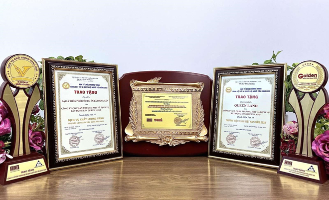 Queen Land lập “cú hattrick” tại “Hàng Việt Tốt Vì Quyền Lợi Người Tiêu Dùng 2022”