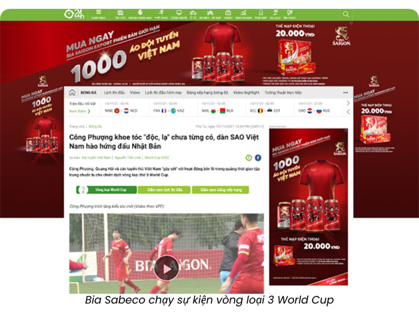 Khai thác hiệu quả "mỏ vàng" Sport Marketing tại SEA Games 31, giải U23 Châu Á 2022 & World Cup 2022 - 9